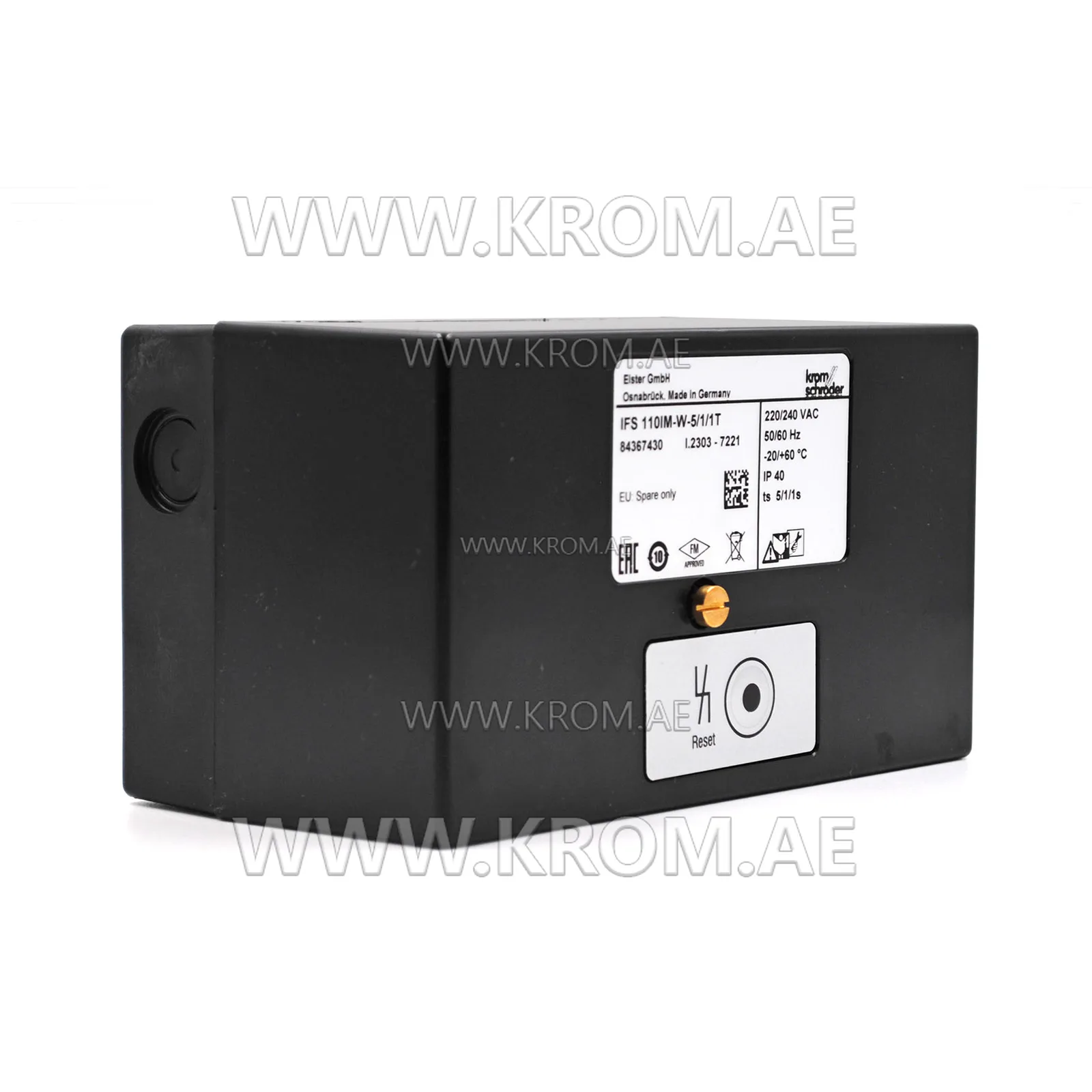 Unità di controllo del bruciatore Kromschroeder IFS110IM-W-5/1/1T (84367430)