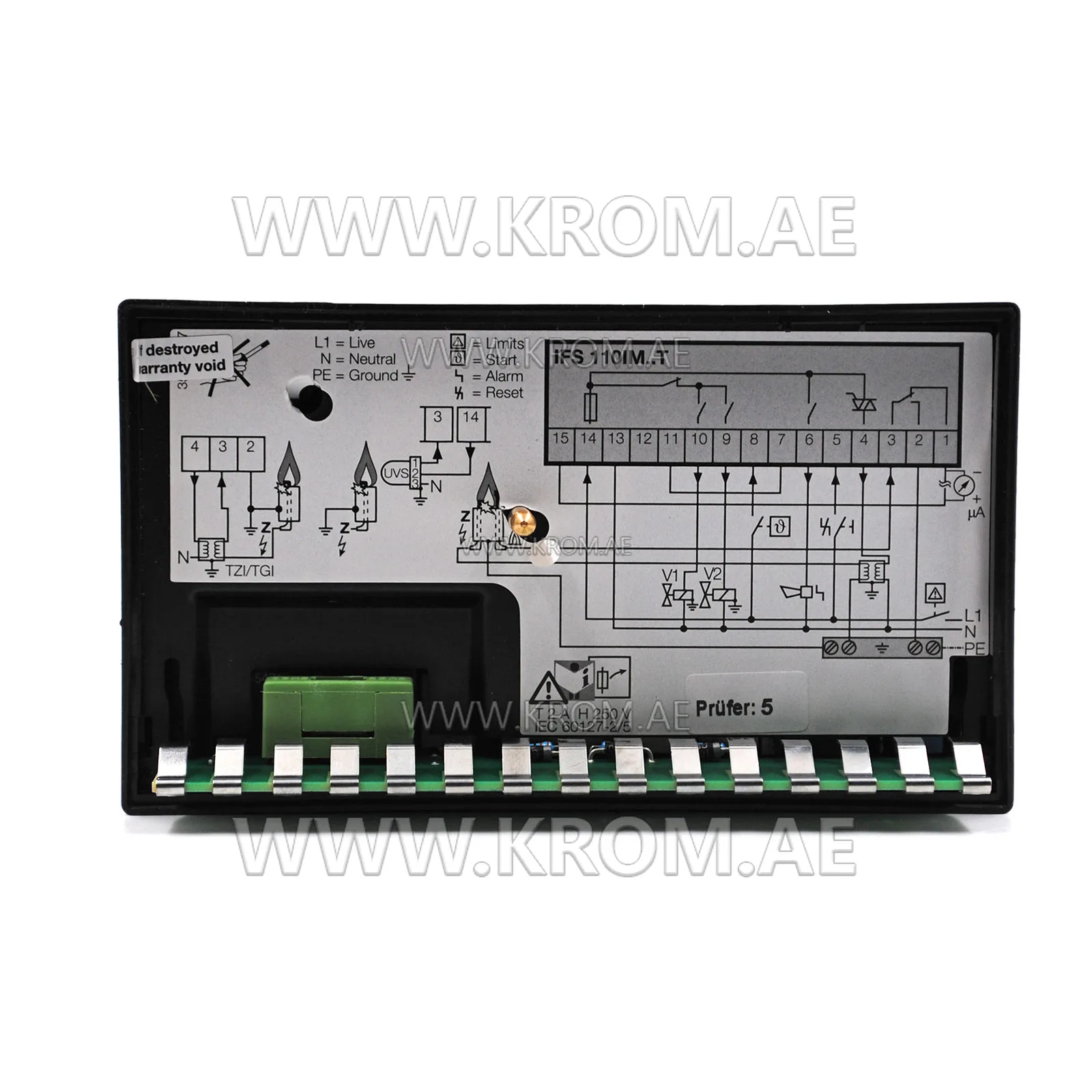 Unità di controllo del bruciatore Kromschroeder IFS110IM-W-5/1/1T (84367430)