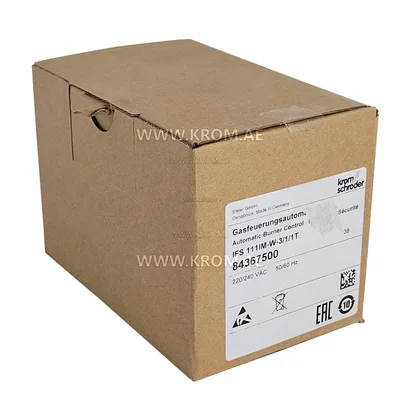 Unidad de control del quemador Kromschroeder IFS111IM-W-3/1/1T (84367500)