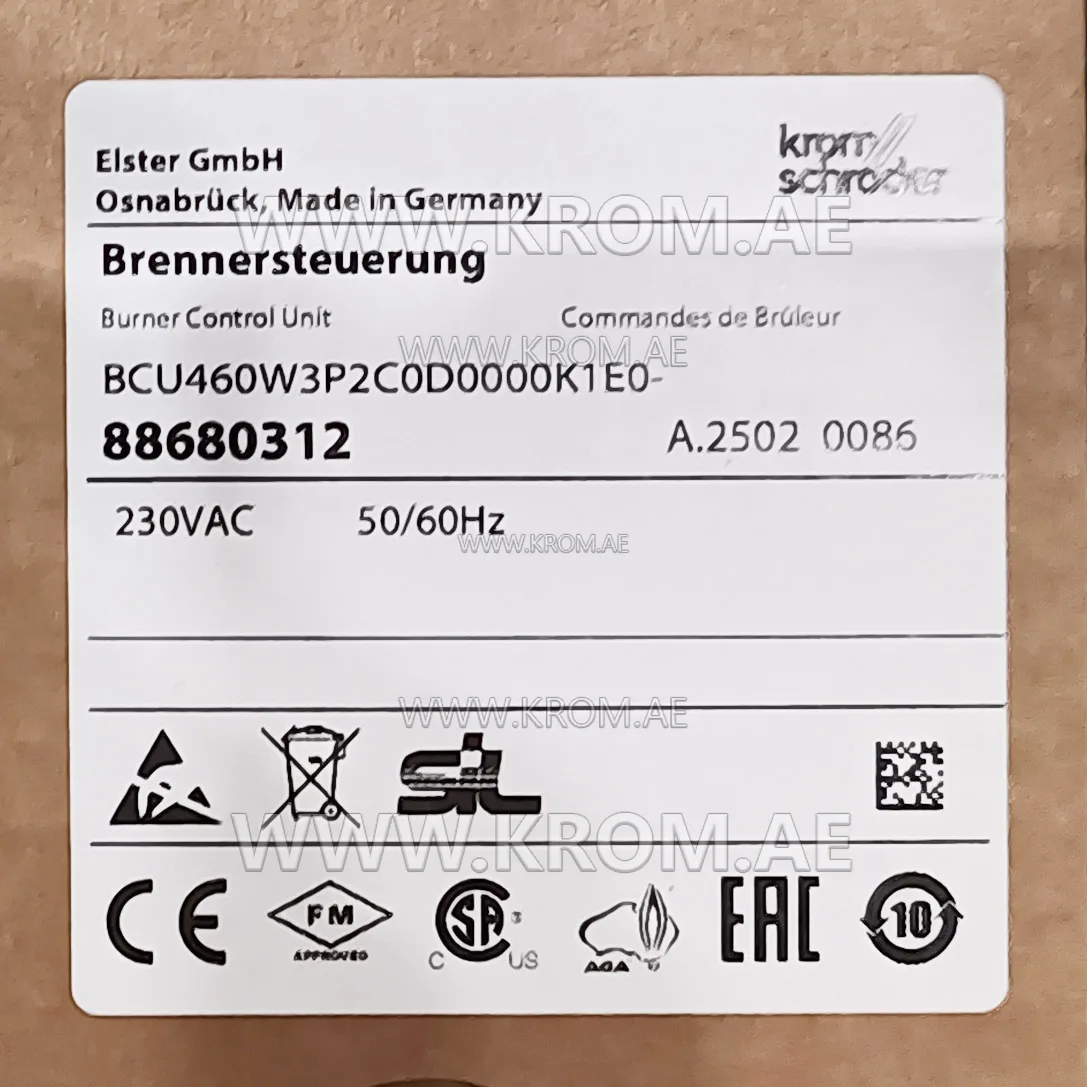 Kromschroeder BCU460W3P2C0D0000K1E0-/LM400WF3O0E0 – (88680312) Brennersteuergerät