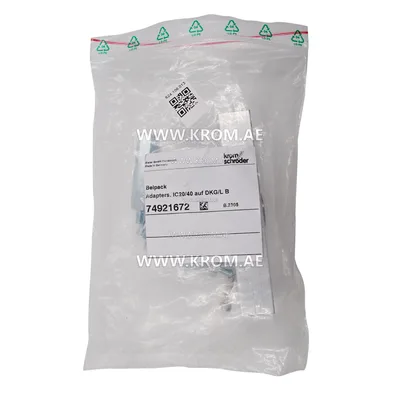 Kromschroeder 74921672 adapter set IC20/IC40 to DKG/DKL