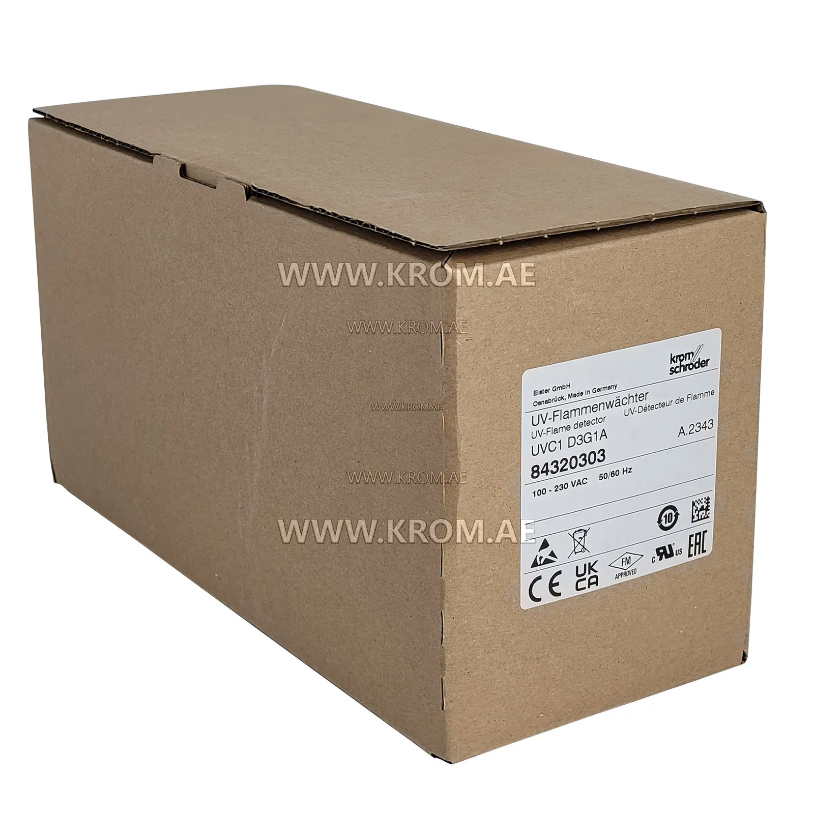 Kromschroeder UVC1D3G1A (84320303) UV flame sensor