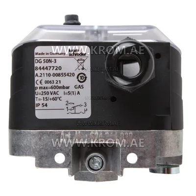 Kromschroeder DG50N-3 (84447720) gas pressure switch