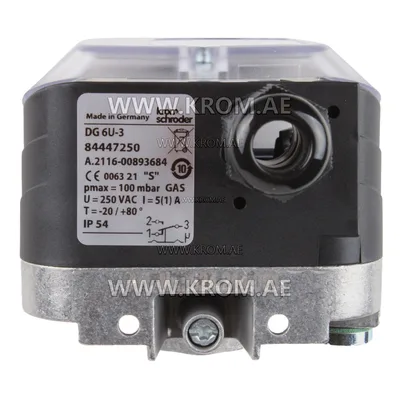 Kromschroeder DG6U-3 (84447250) gas pressure switch