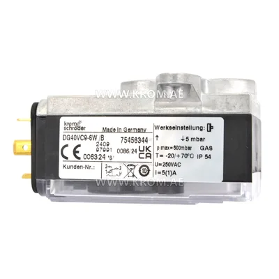 Kromschroder DG40VC9-6W/B (75456344) gas pressure switch
