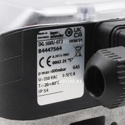 Kromschroder DG500U-6T2 (84447564) gas pressure switch