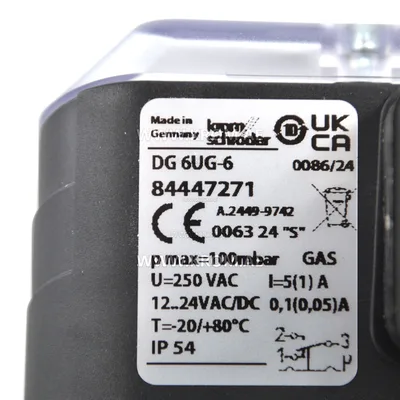 Kromschroeder DG 6UG-6 (84447271) gas pressure switch