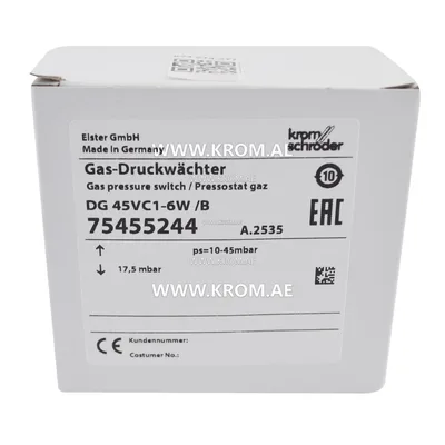 Kromschroeder DG 45VC1-6W /B (75455244) gas pressure switch