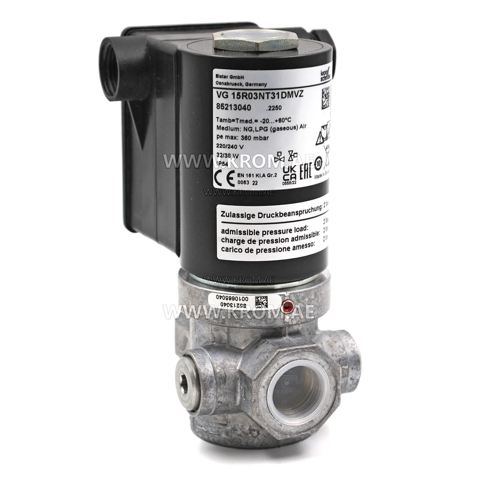 Kromschroeder VG15R03NT31DMVZ (85213040) solenoid gas valve