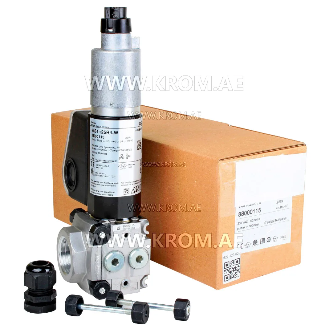 Kromschroeder VAS1-/25R/LW (88000115) gas solenoid valve