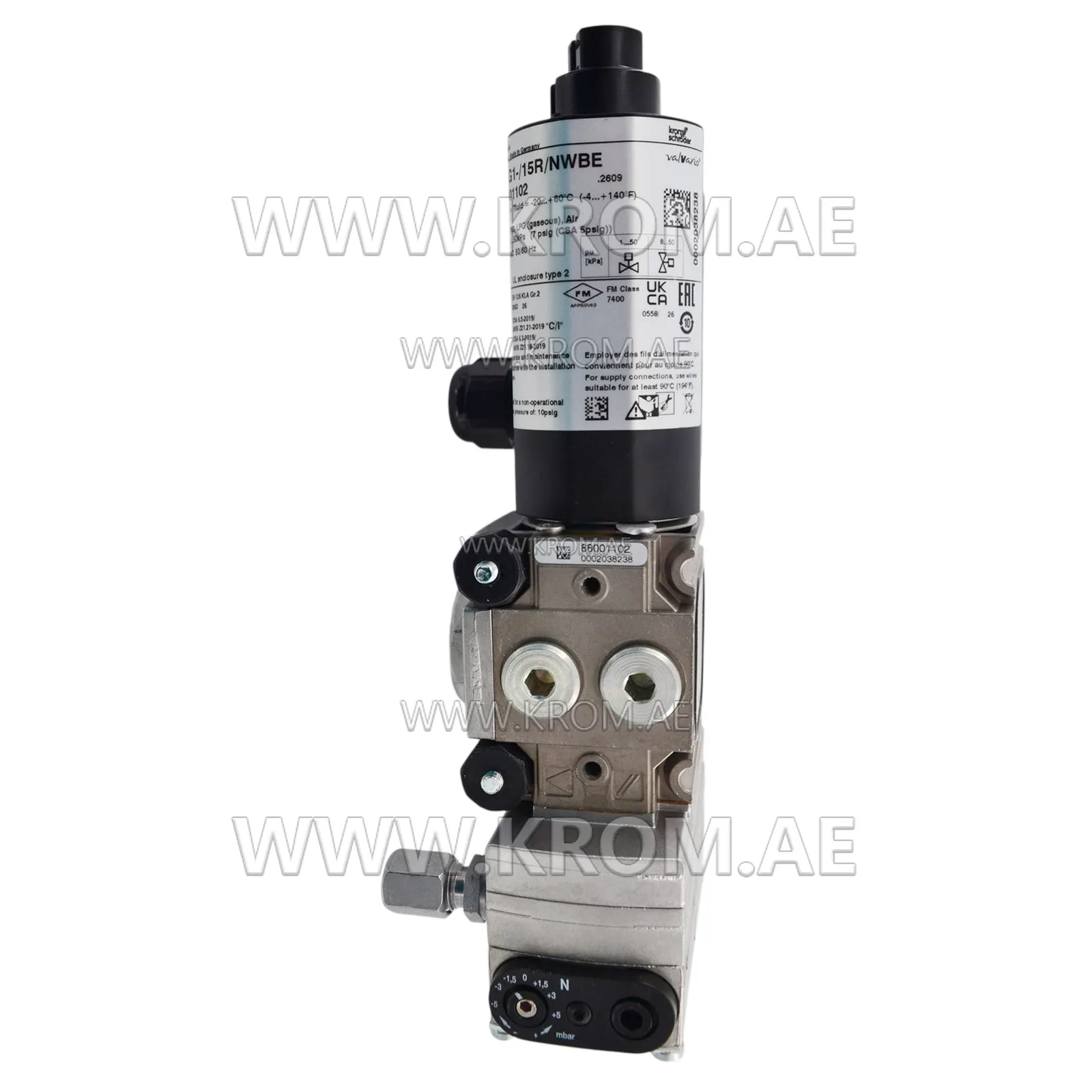 Kromschroeder 88001102 VAG1-/15R/NWBE air/gas ratio control