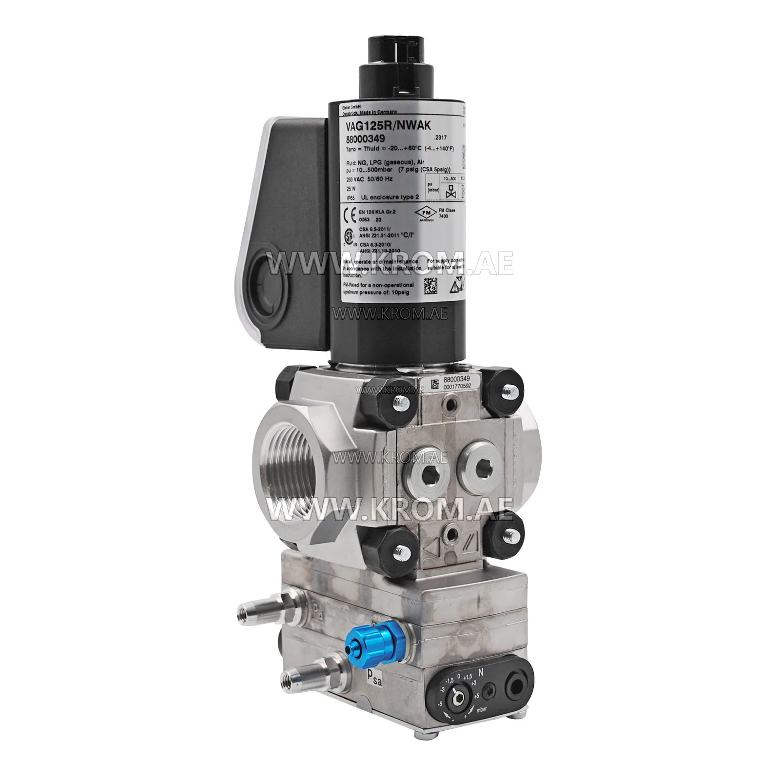 Kromschroeder VAG125R/NWAK (88000349) air/gas ratio control
