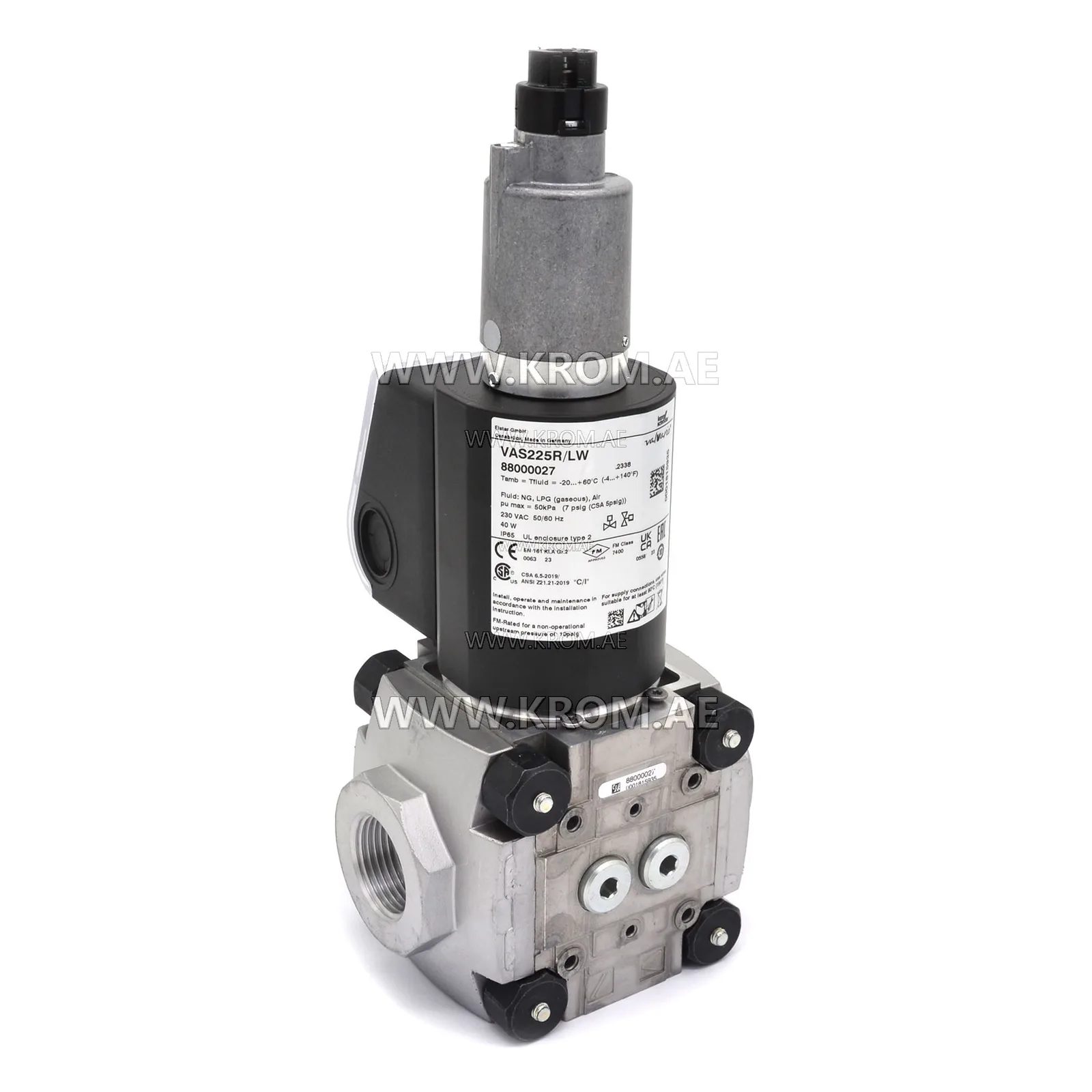 Kromschroeder VAS225R/LW (88000027) gas valve
