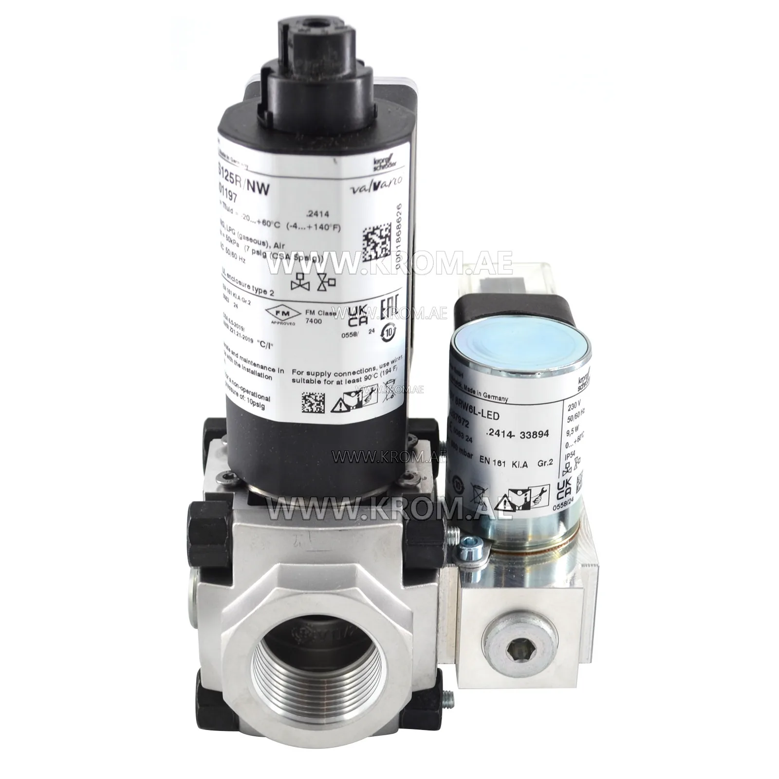 Kromschroeder VAS125R/NW (88001197) gas solenoid valve