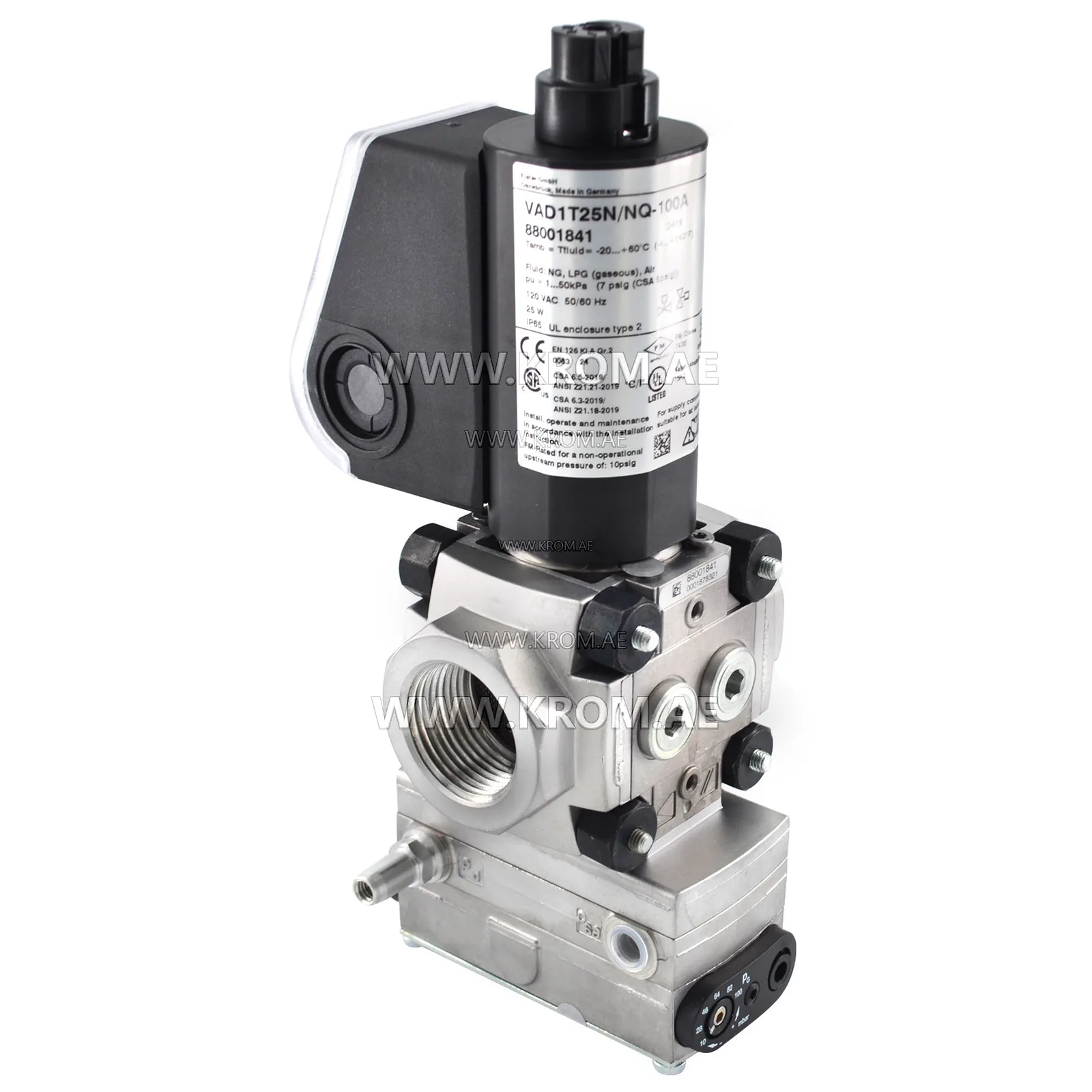 Kromschroeder VAD1T25N/NQ-100A (88001841) gas solenoid valve