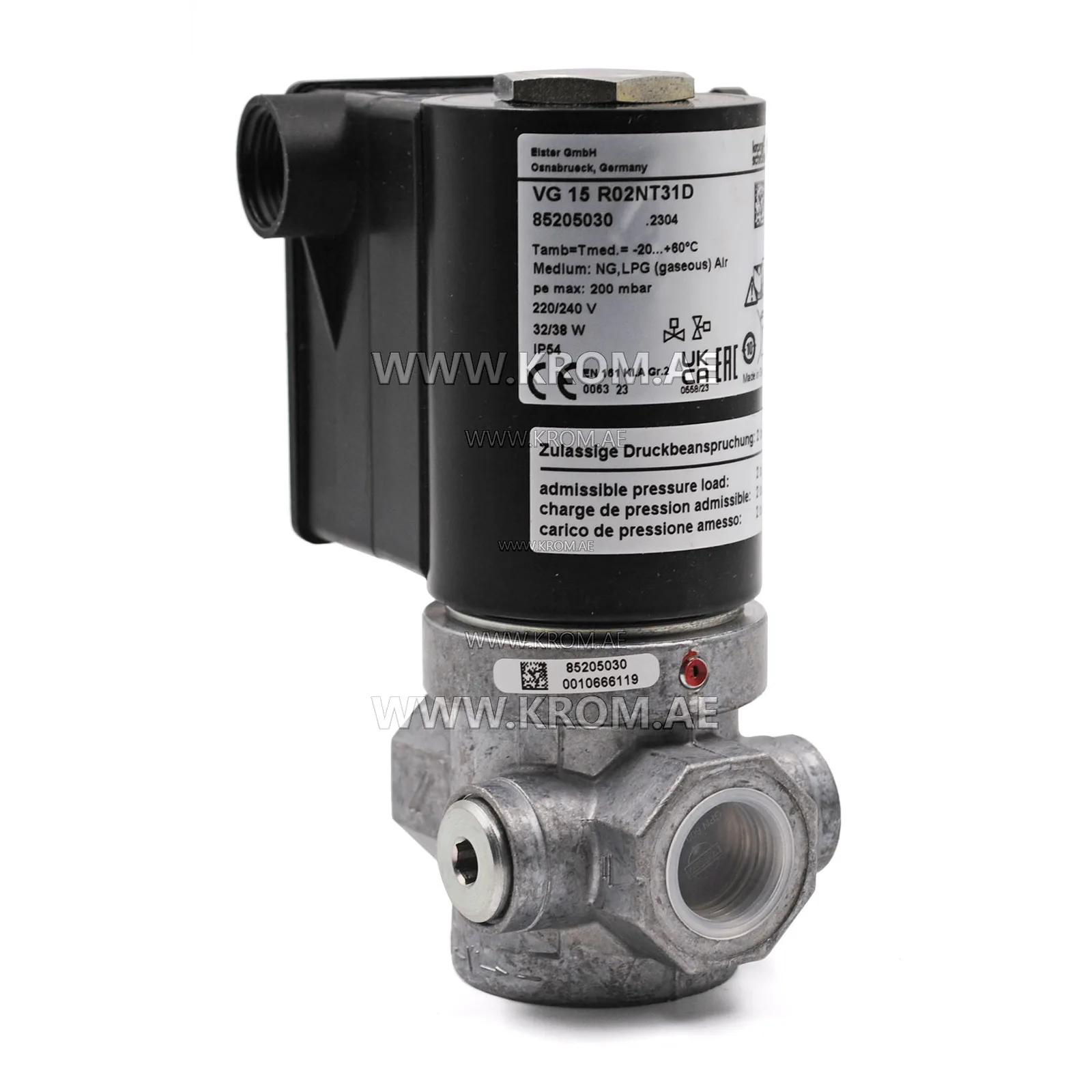 Kromschroeder VG15R02NT31D (85205030) gas solenoid valve