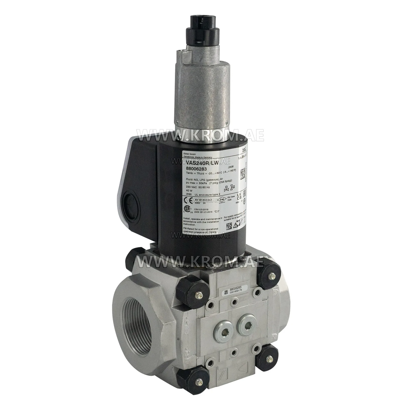 Kromschroeder VAS240R/LW (88006283) gas solenoid valve