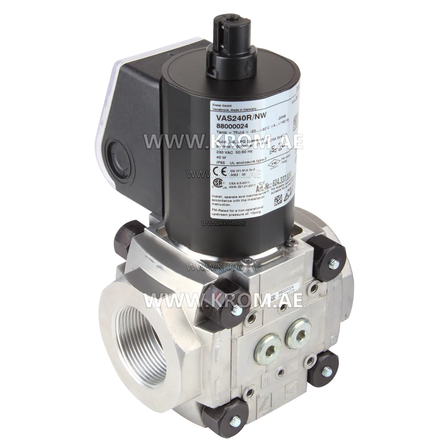 Kromschroeder VAS240R/NW (88000024) gas solenoid valve