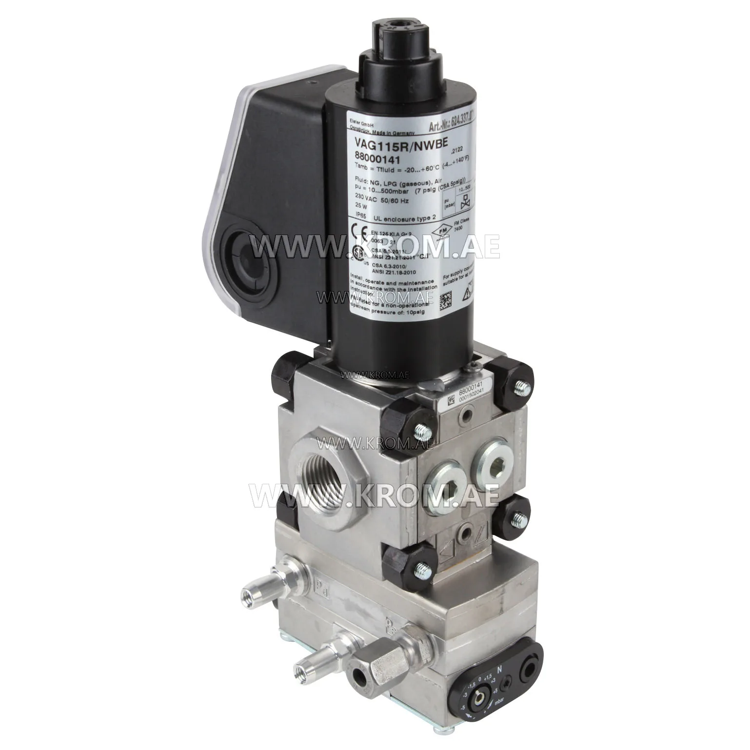 Kromschroeder VAG115R/NWBE (88000141) air/gas ratio control