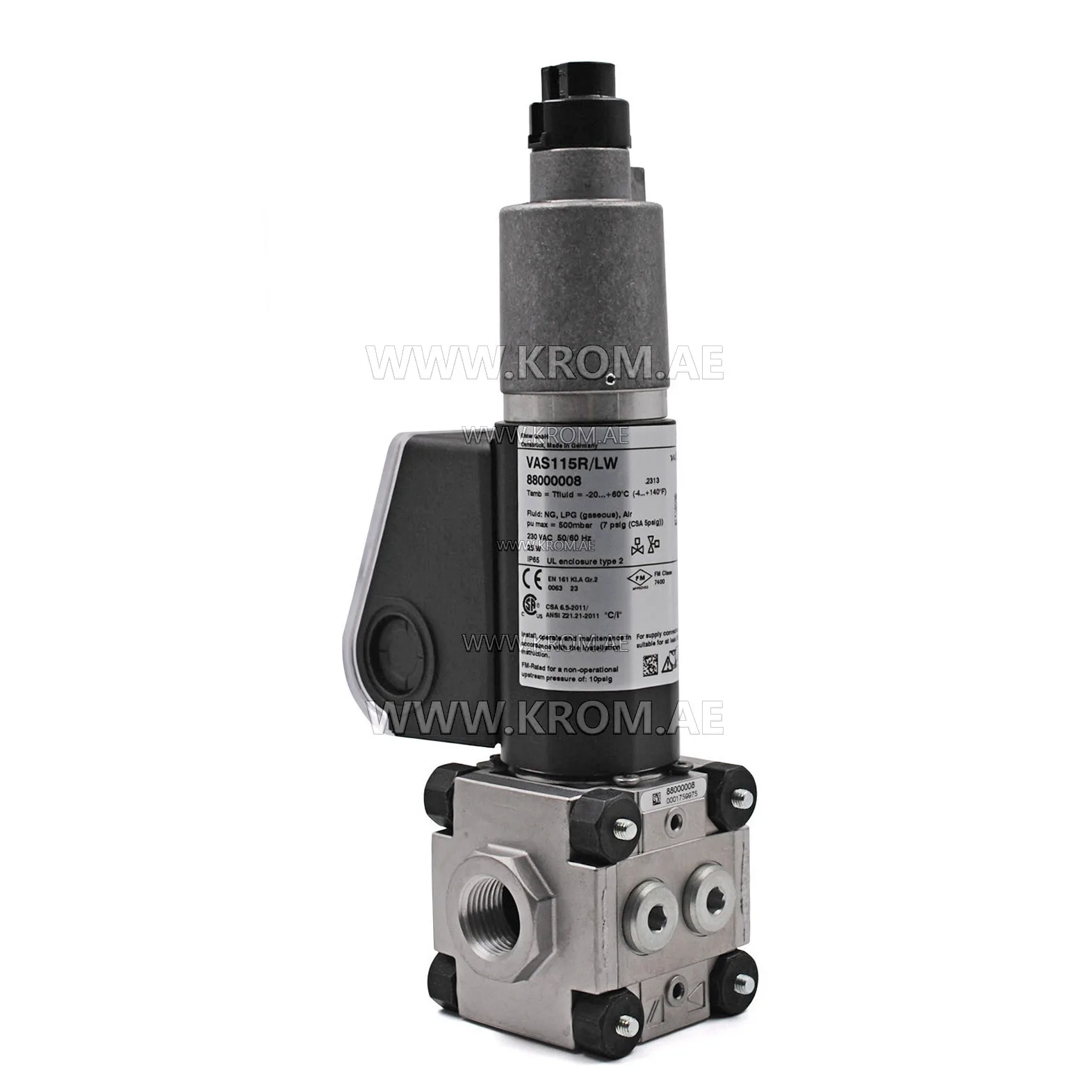 Kromschroeder VAS115R/LW (88000008) gas solenoid valve