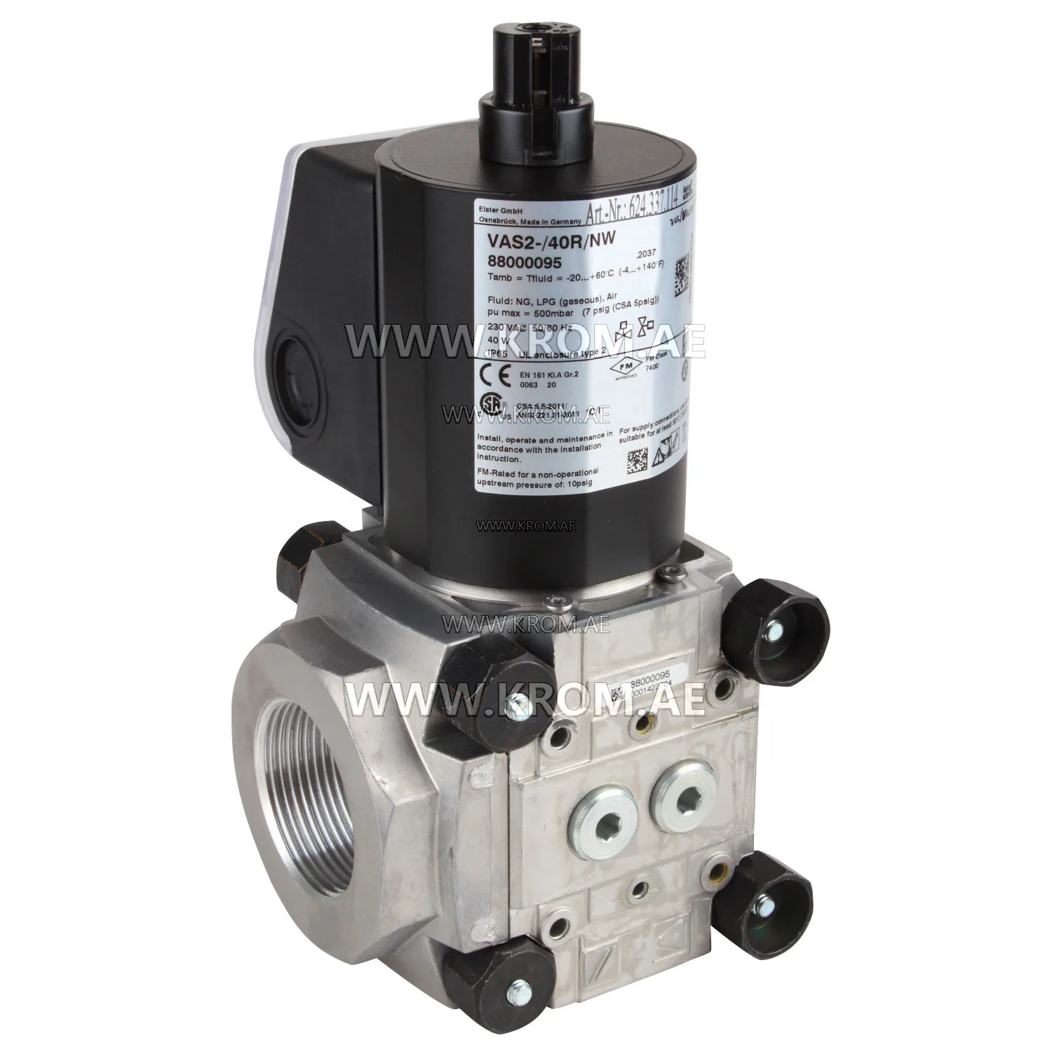 Kromschroeder VAS2-/40R/NW (88000095) gas solenoid valve
