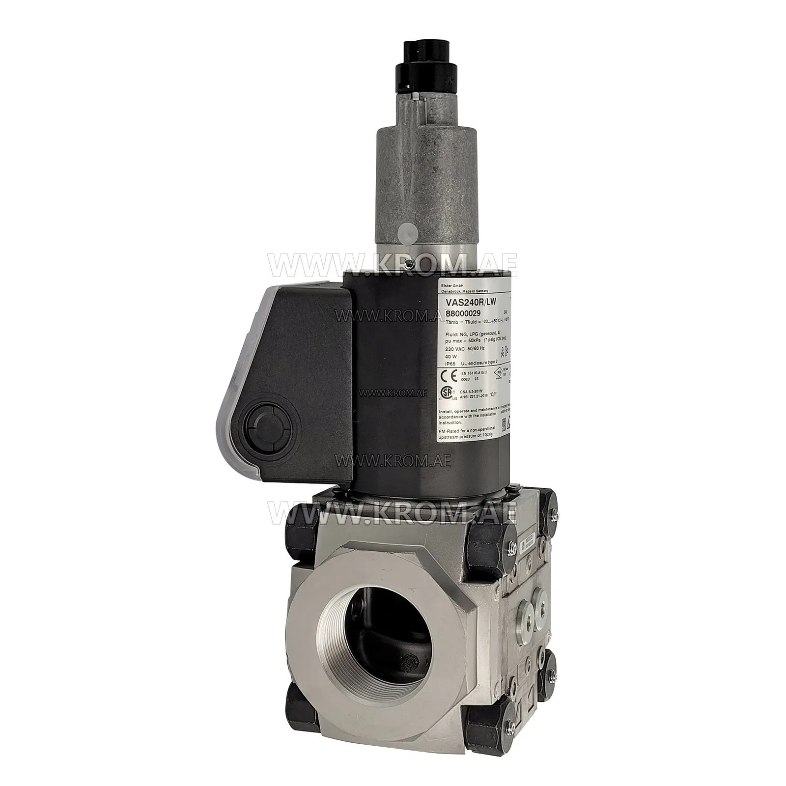 Kromschroeder VAS240R/LW (88000029) gas valve
