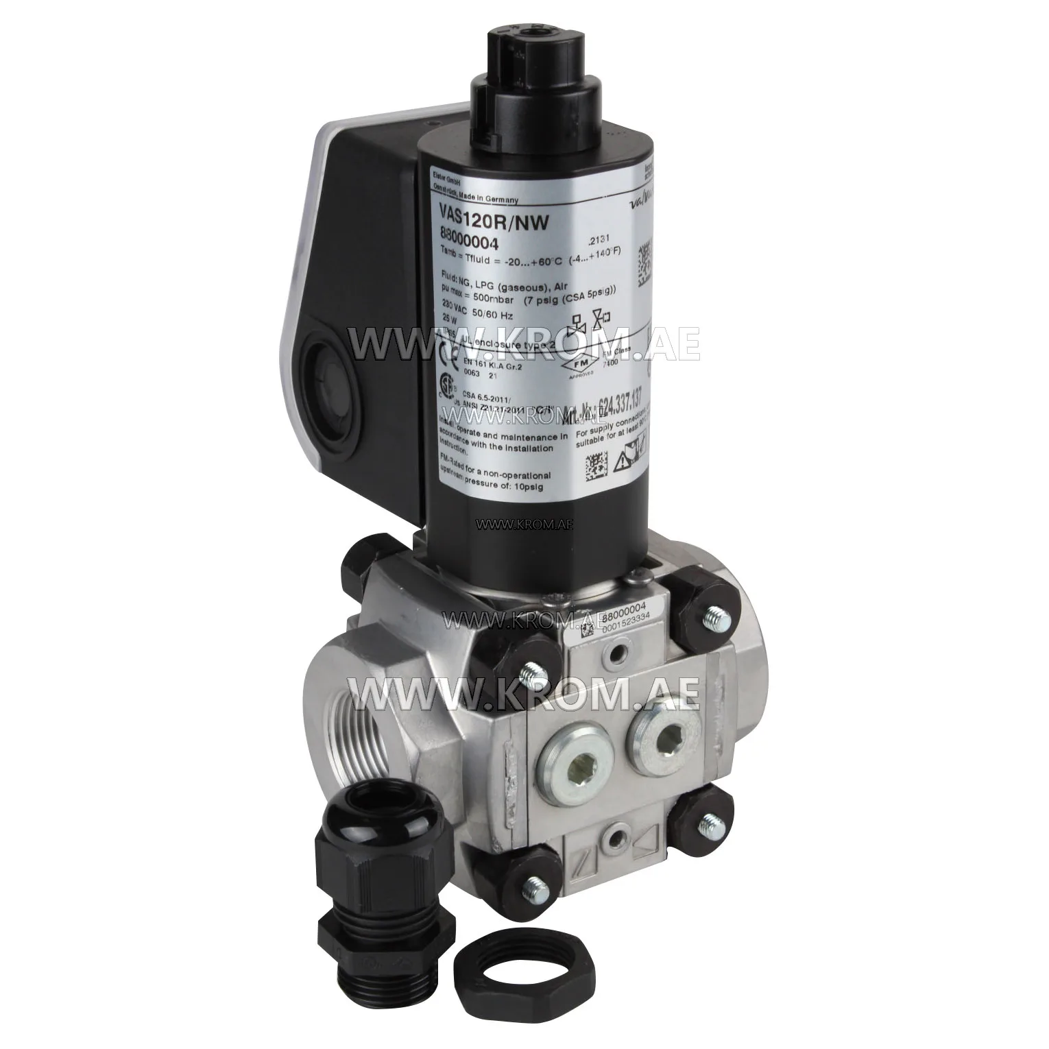 Kromschroeder VAS120R/NW (88000004) gas solenoid valve