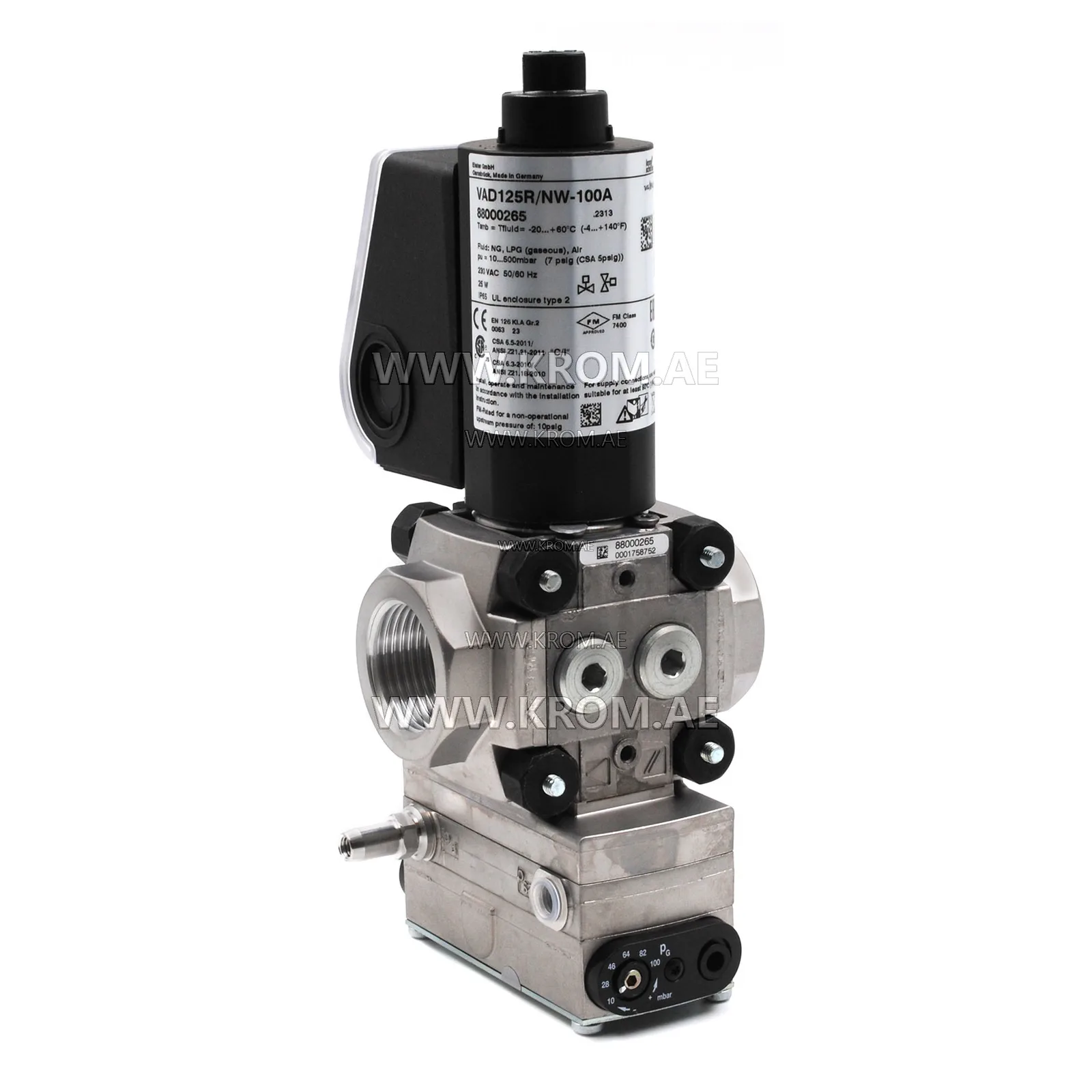 Kromschroeder VAD125R/NW-100A (88000265) pressure regulator