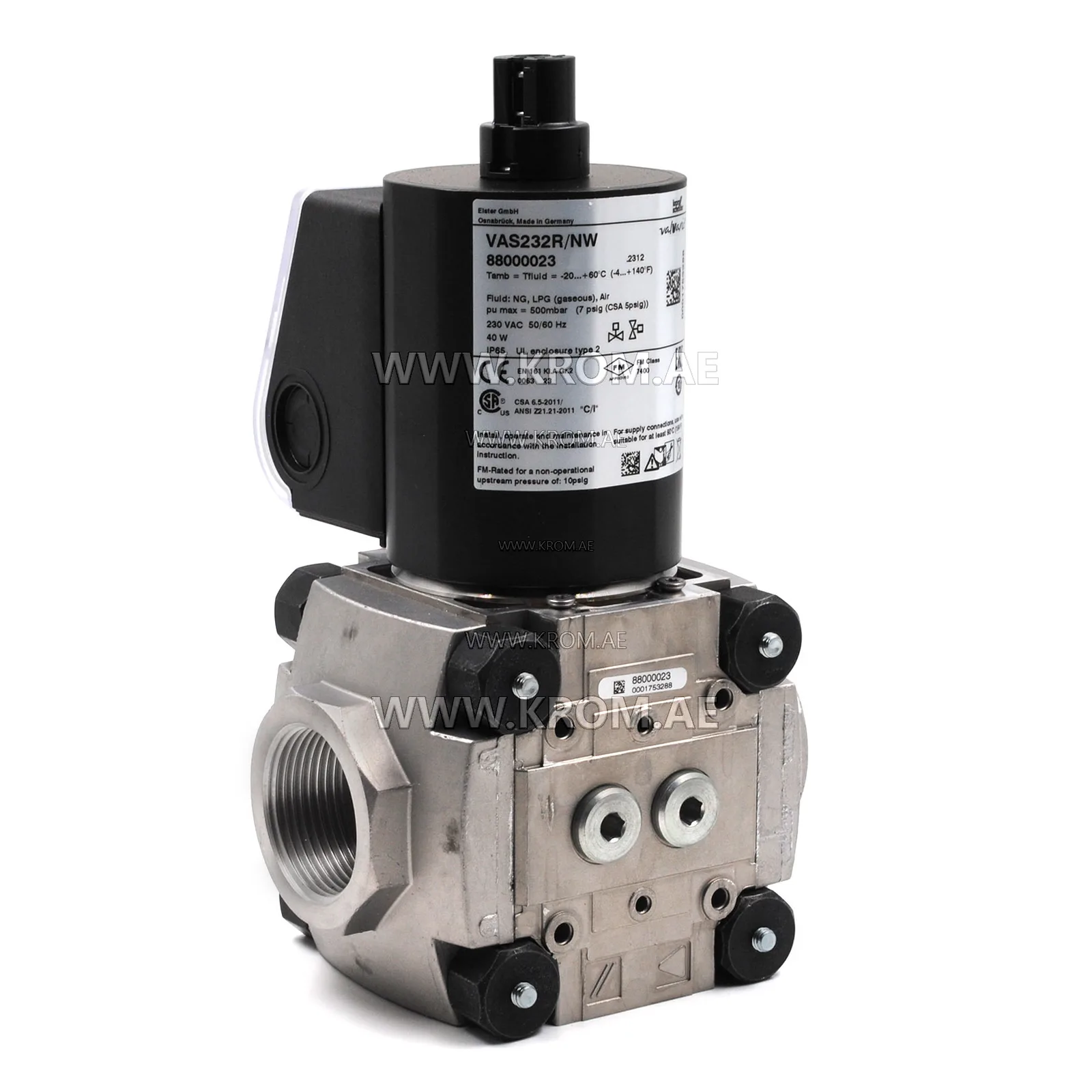 Kromschroeder VAS232R/NW (88000023) solenoid gas valve