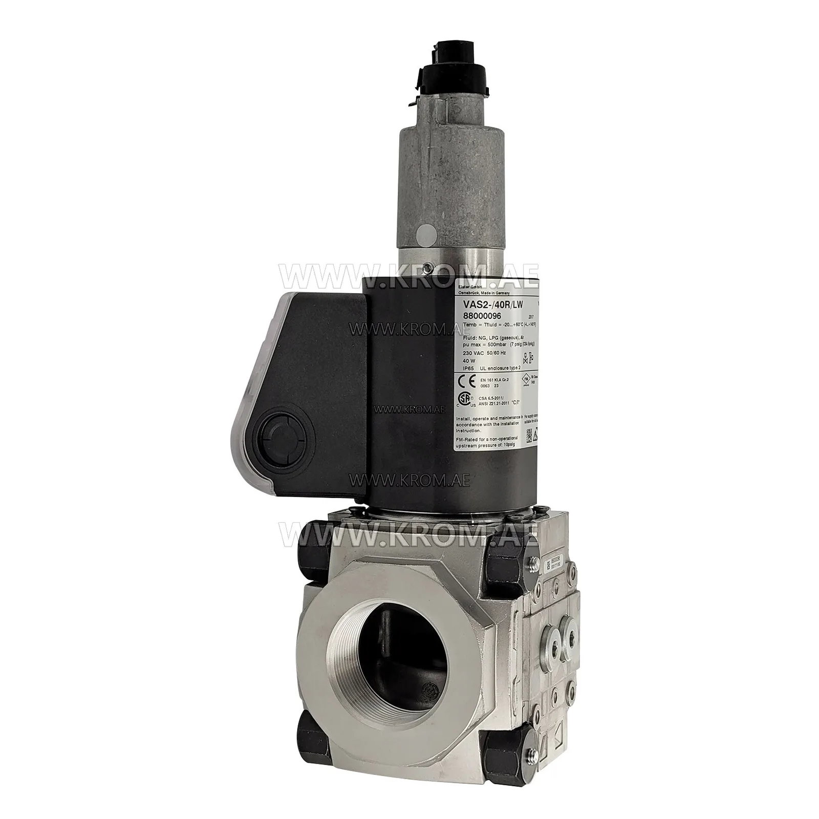 Kromschroeder VAS2-/40R/LW (88000096) solenoid gas valve