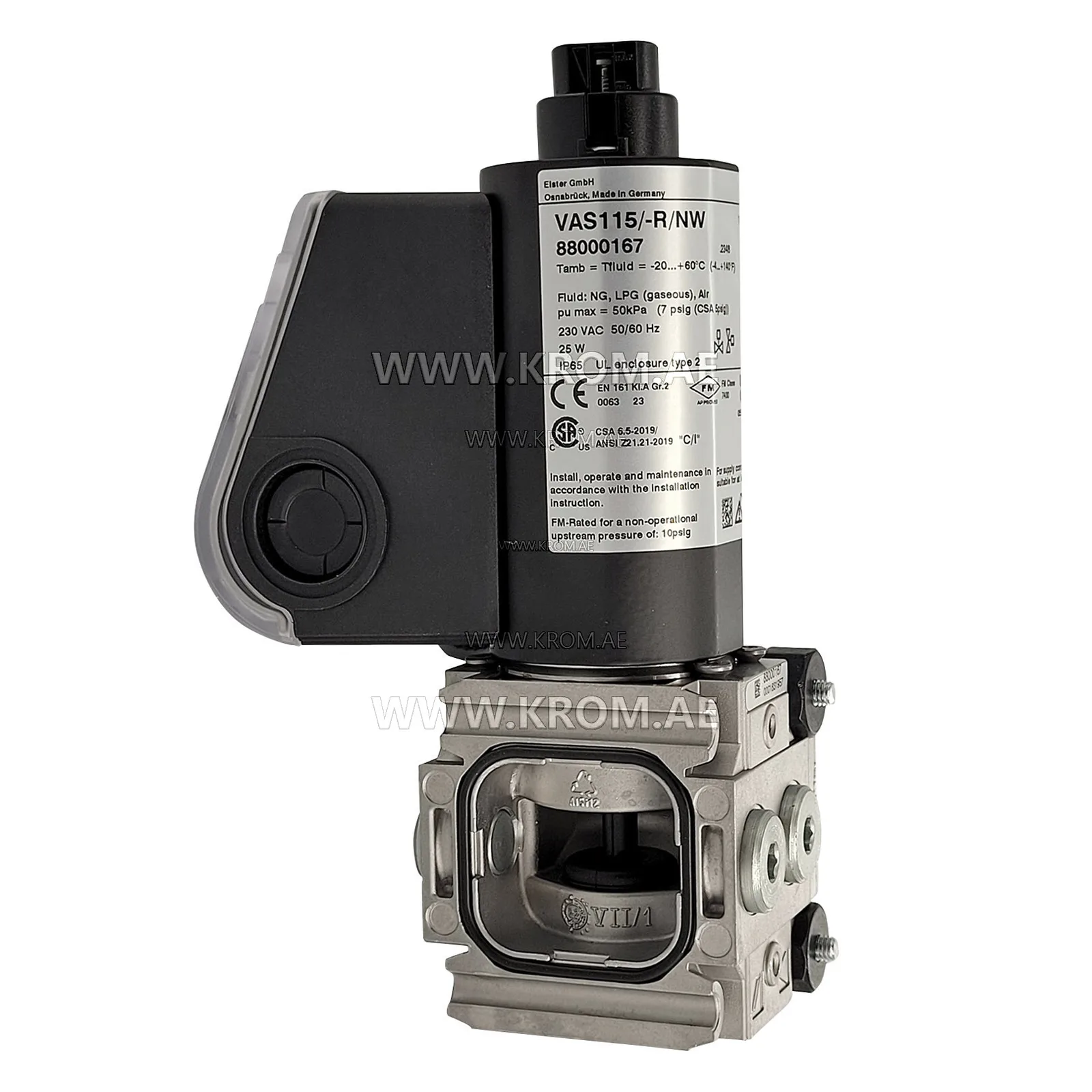 Kromschroeder VAS115/-R/NW (88000167) solenoid gas valve
