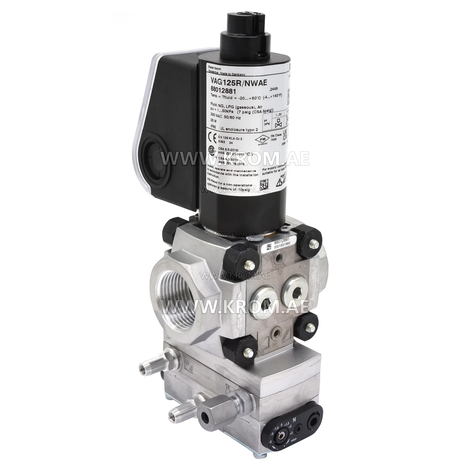 Kromschroeder VAG125R/NWAE (88012881) gas solenoid valve