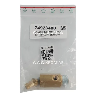 Kromschroeder BR_L Rp 1/4; d=0,94 (natural gas) (74923480) set of nozzle