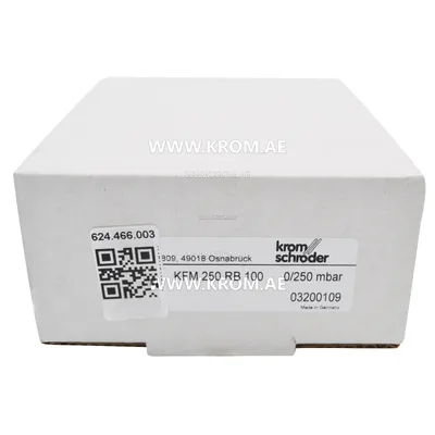 Kromschroeder KFM250RB100 (03200109) pressure gauge