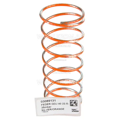 Kromschroeder 03089131 spring 22.5-35 mbar for GDJ40, red