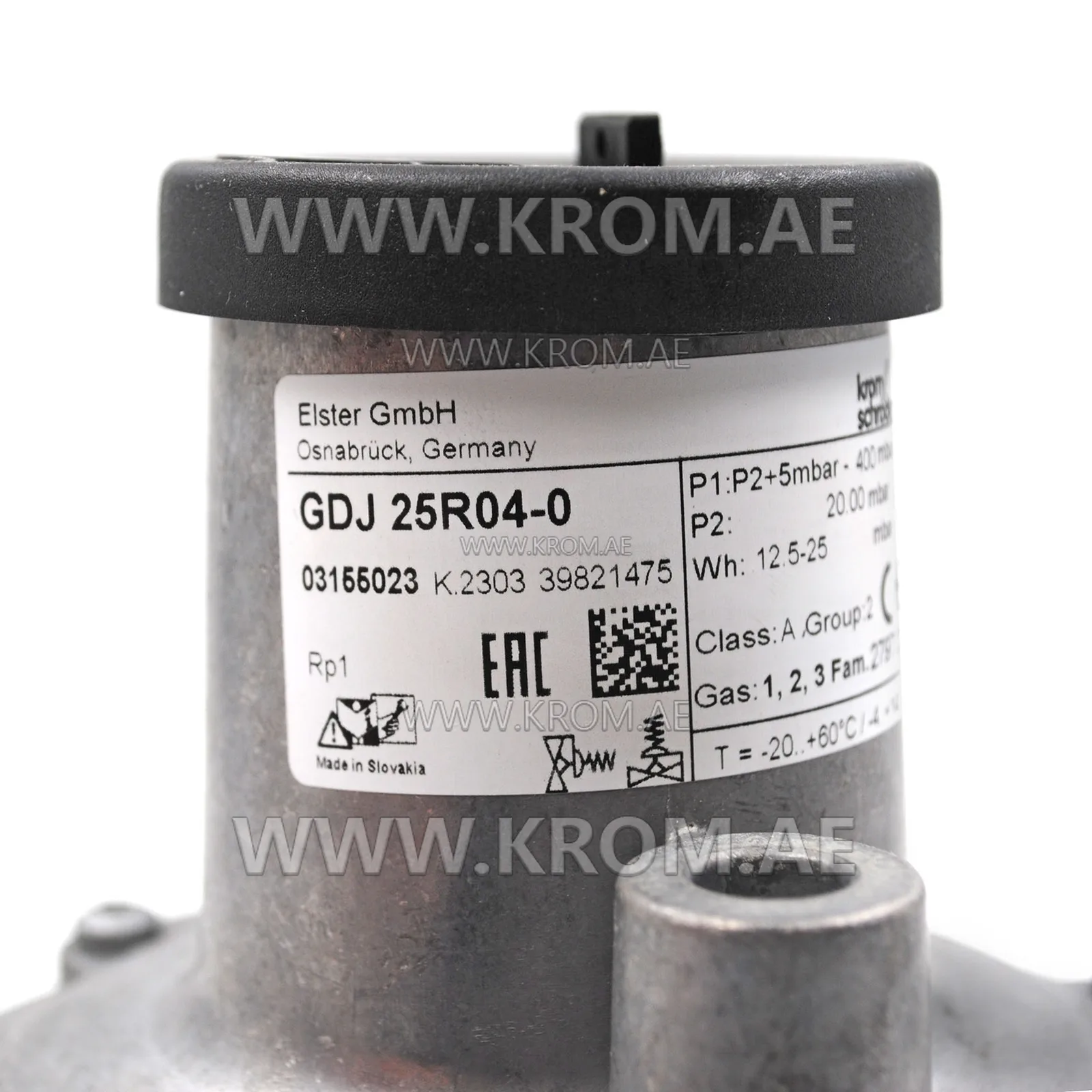 Kromschroeder 03155023 GDJ25R04-0 pressure regulator