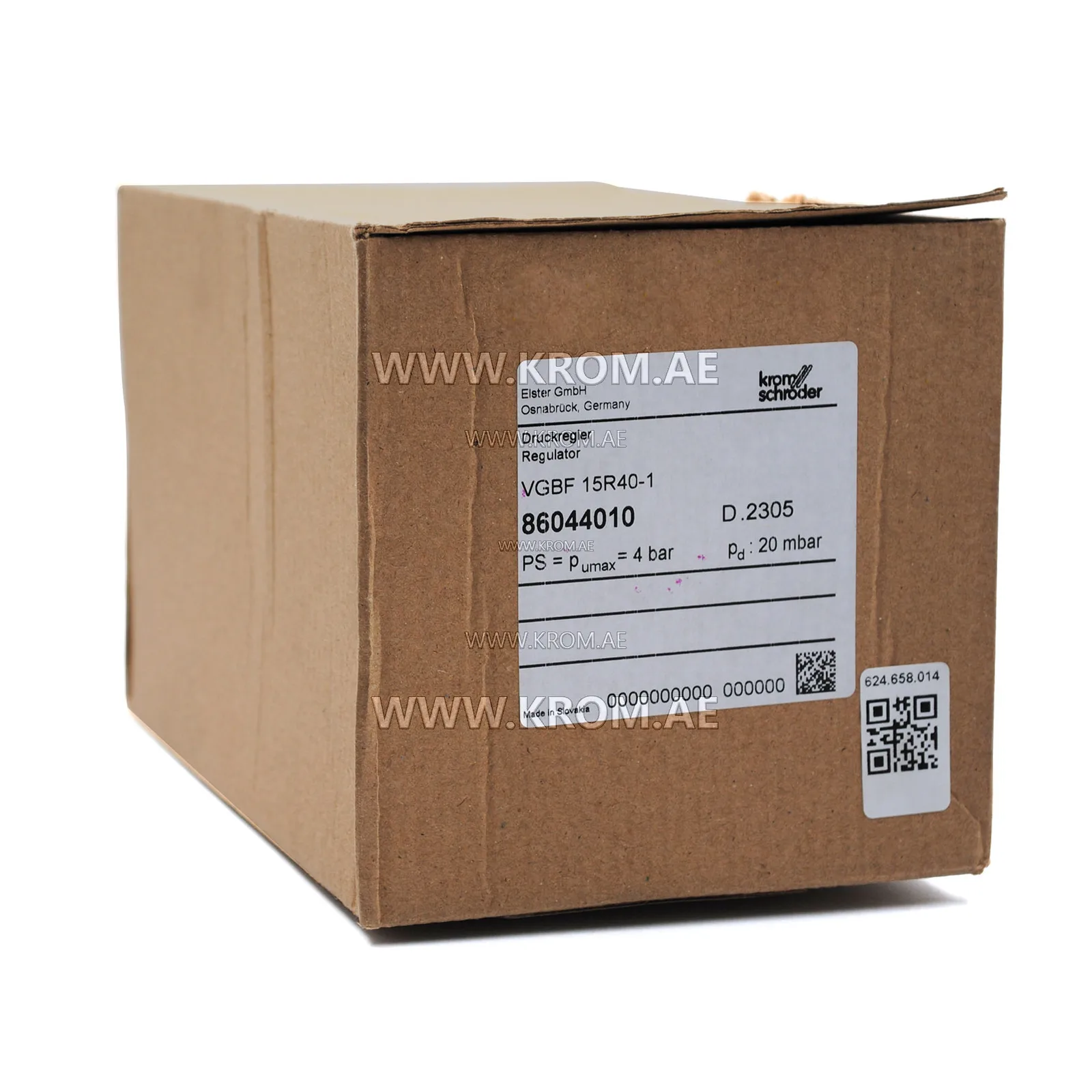 Kromschroeder VGBF15R40-1 (86044010) pressure regulator