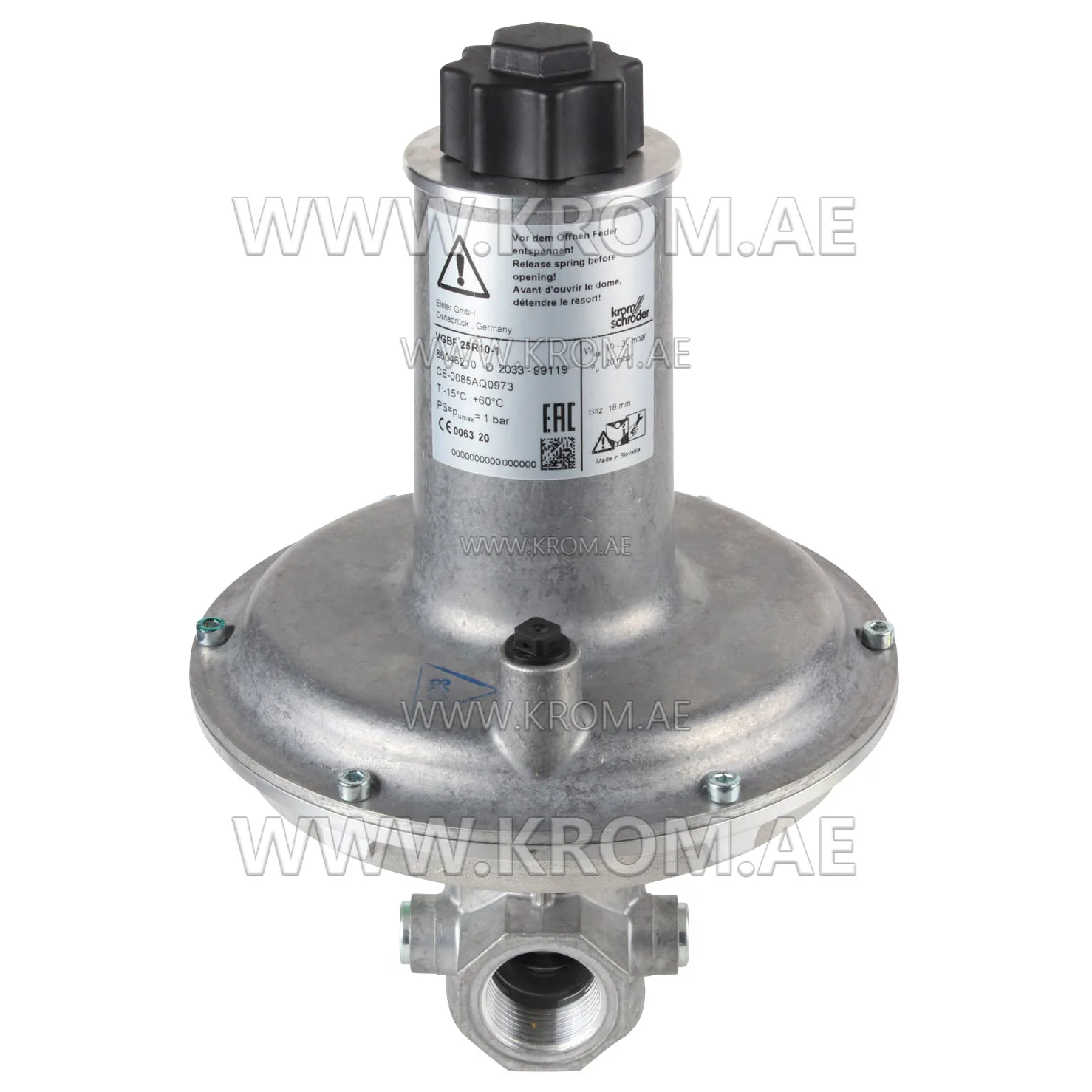 Kromschroeder 86046210 VGBF25R10-1 pressure regulator