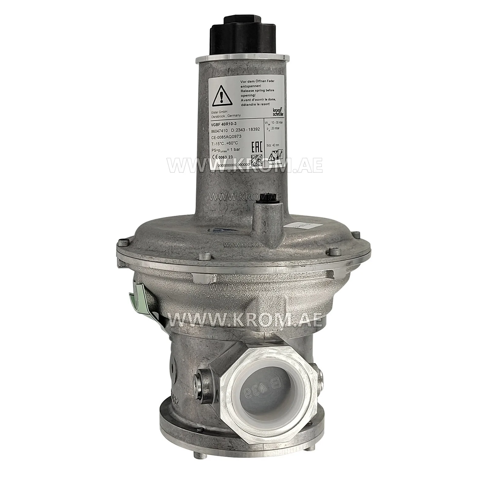 Kromschroeder VGBF40R10-3 (86047410) pressure regulator