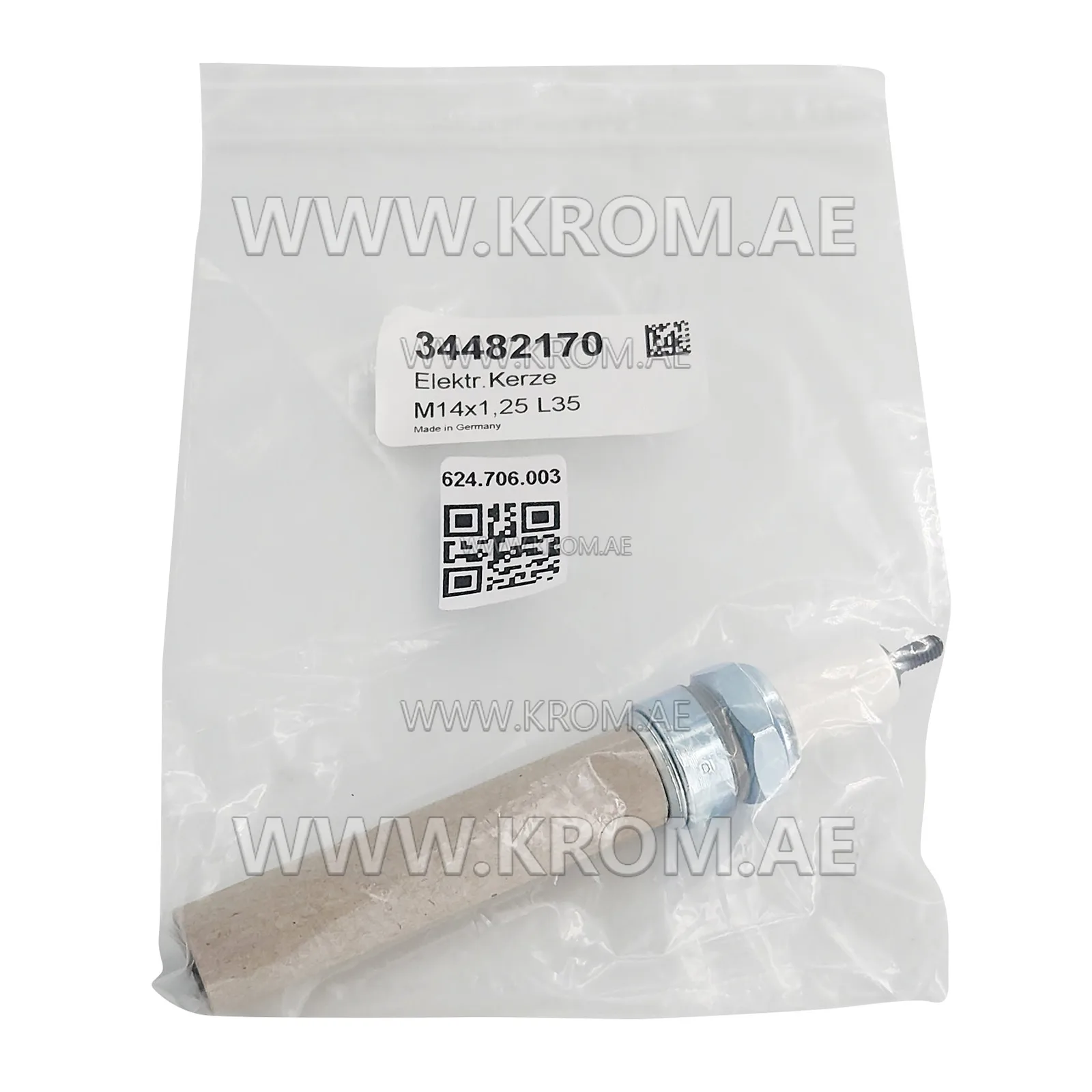 Kromschroeder 34482170 spark plug M14x1.25 L35