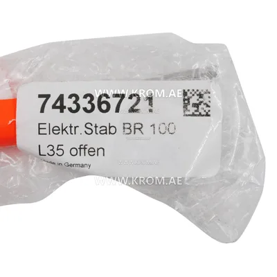 Kromschroeder 74336721 electrode rod BR100 L35