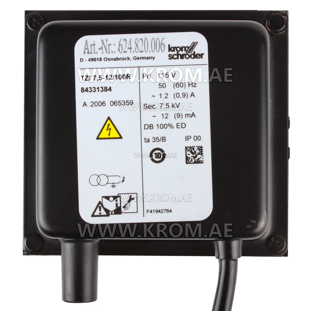 Kromschroeder TZI7.5-12/100R (84331384) ignition transformer