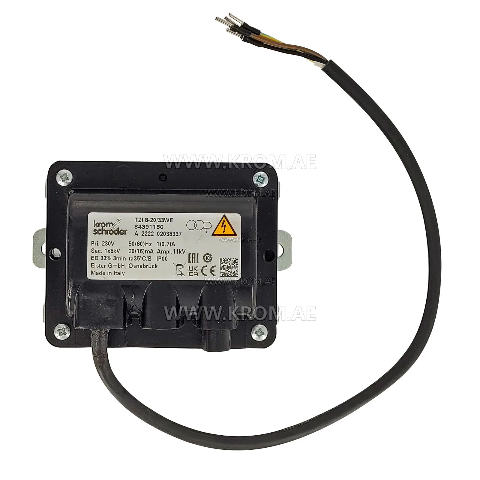 Kromschroeder TZI8-20/33WE (84391180) ignition transformer