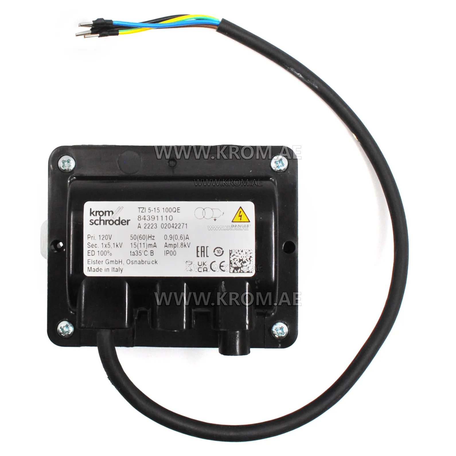 Kromschroeder TZI5-15/100QE (84391110) ignition transformer