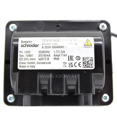 Kromschroeder TZI8-20/33QE (84391140) ignition transformer