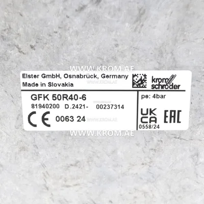 Kromschroeder GFK 50R40-6 (81940200) gas filter