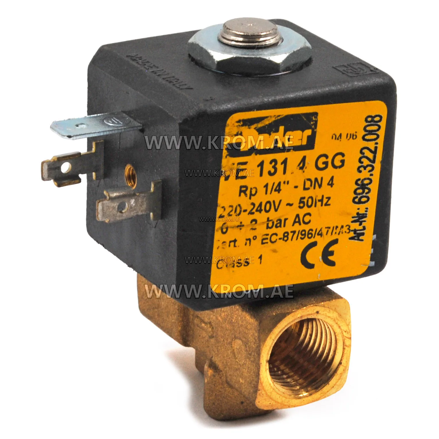 Master 4162.080 solenoid valve 1/4 230V BLP 100