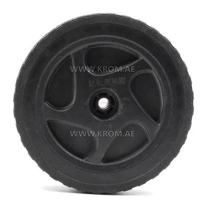 Master 4110.084 rubber wheel black