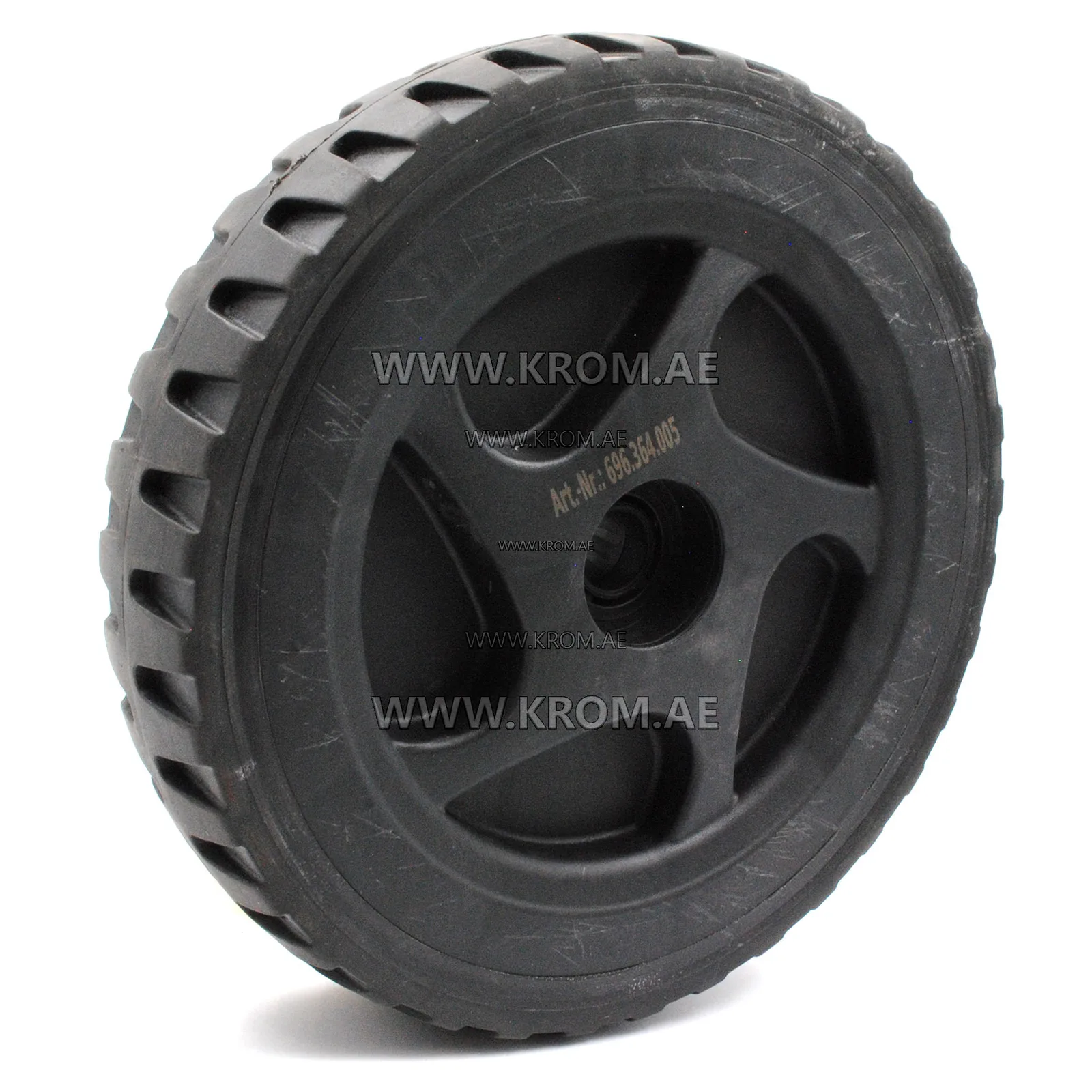 Master 4032.094 rubber wheel black