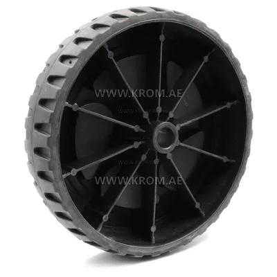 Master 4032.094 rubber wheel black